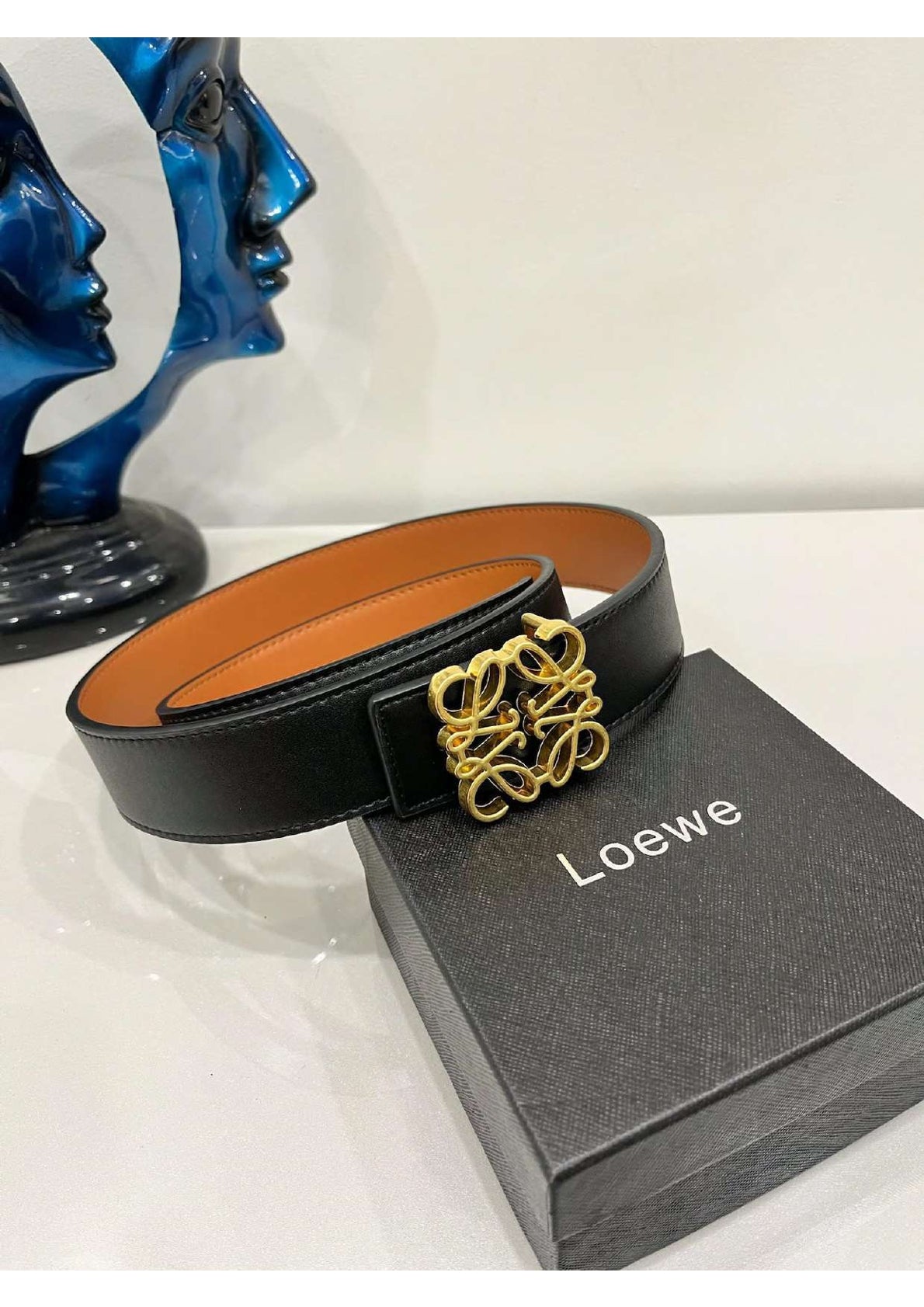 Men Textured Leather Formal Belt