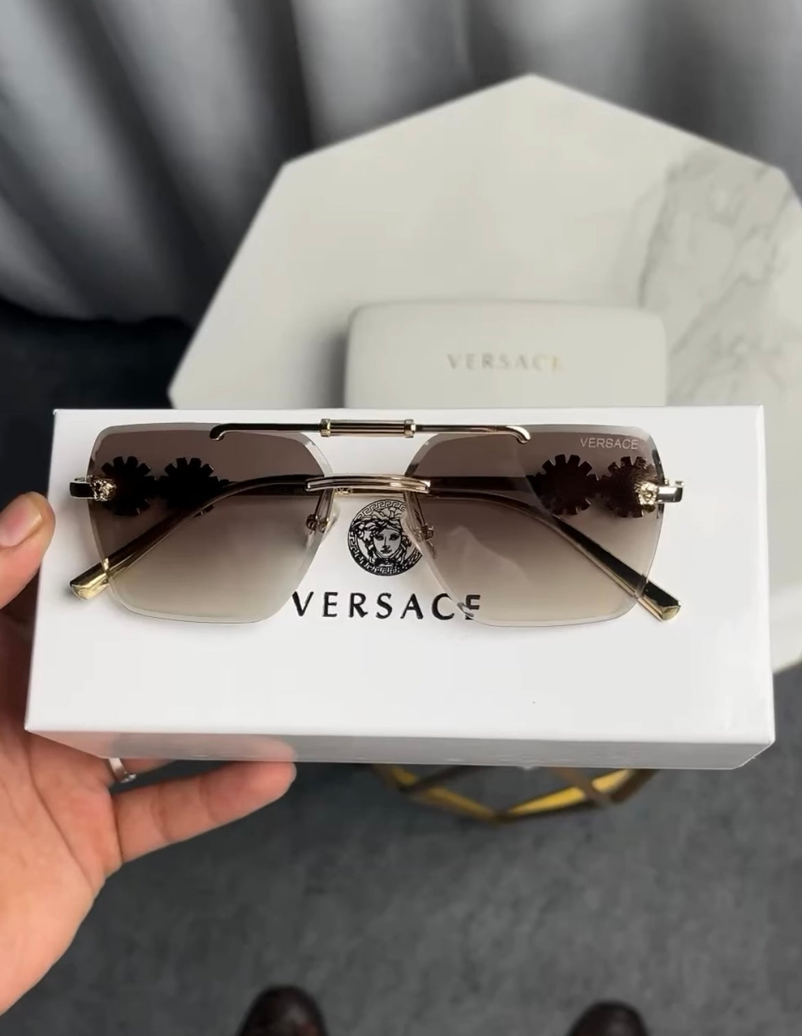 Premium Stylish Sunglass- With Box